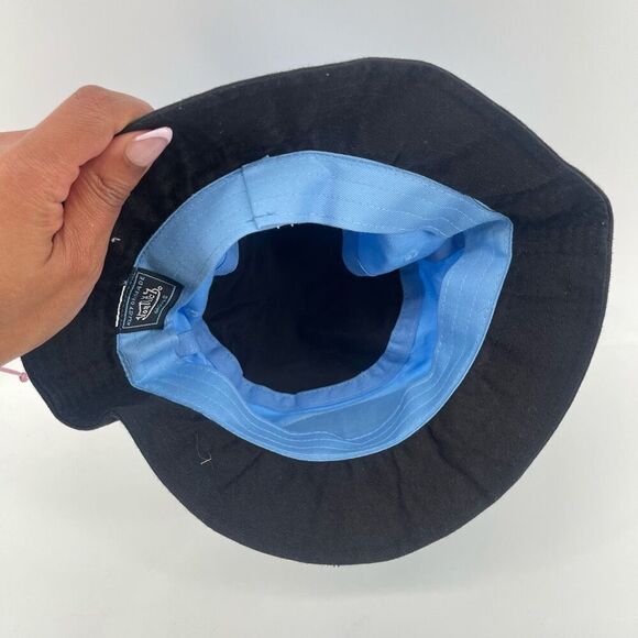 Von Dutch Kids Colorblock Bucket Hat – Blue & Black, One Size - Picture 4 of 6